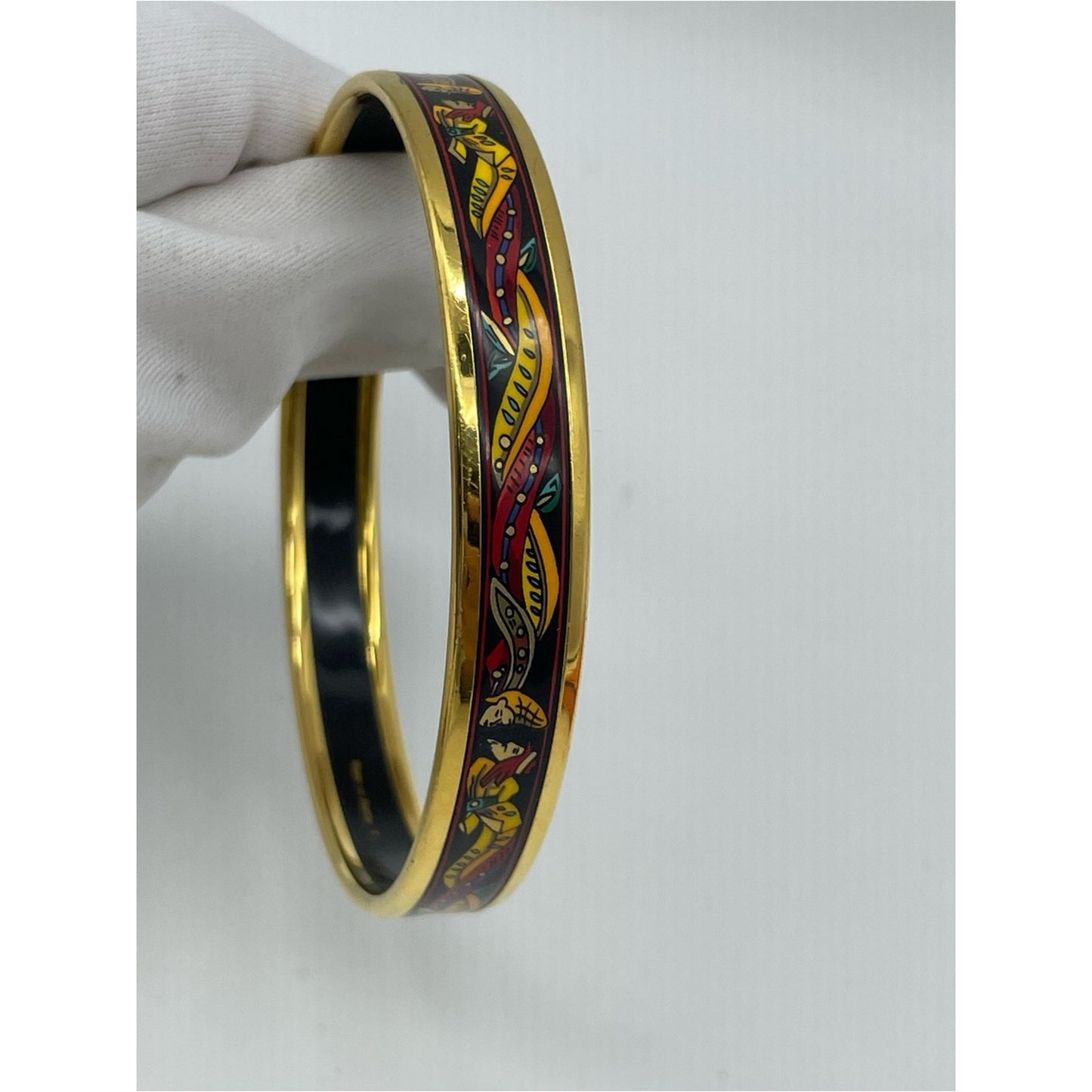 Hermes Enamel Bangle