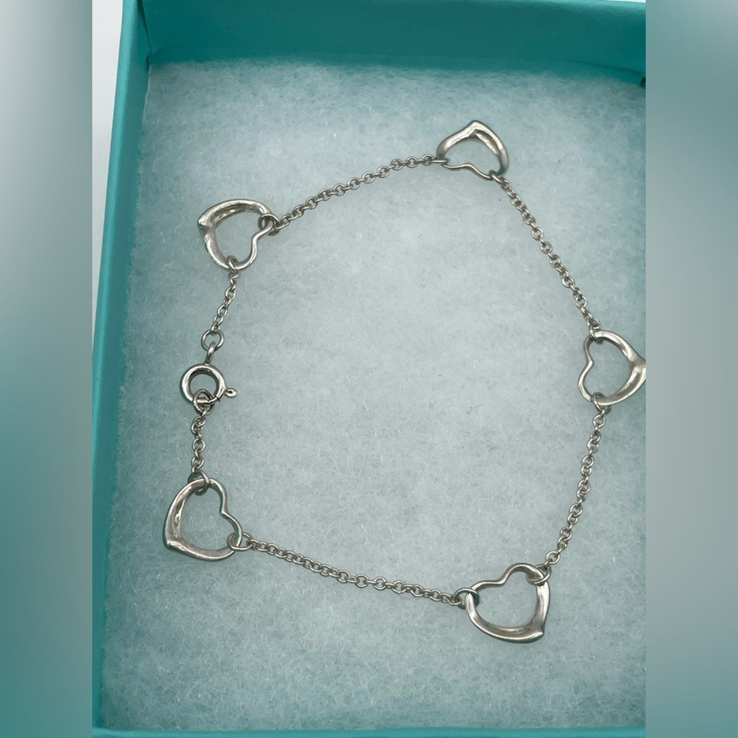 Tiffany and Co Open Heart Bracelet