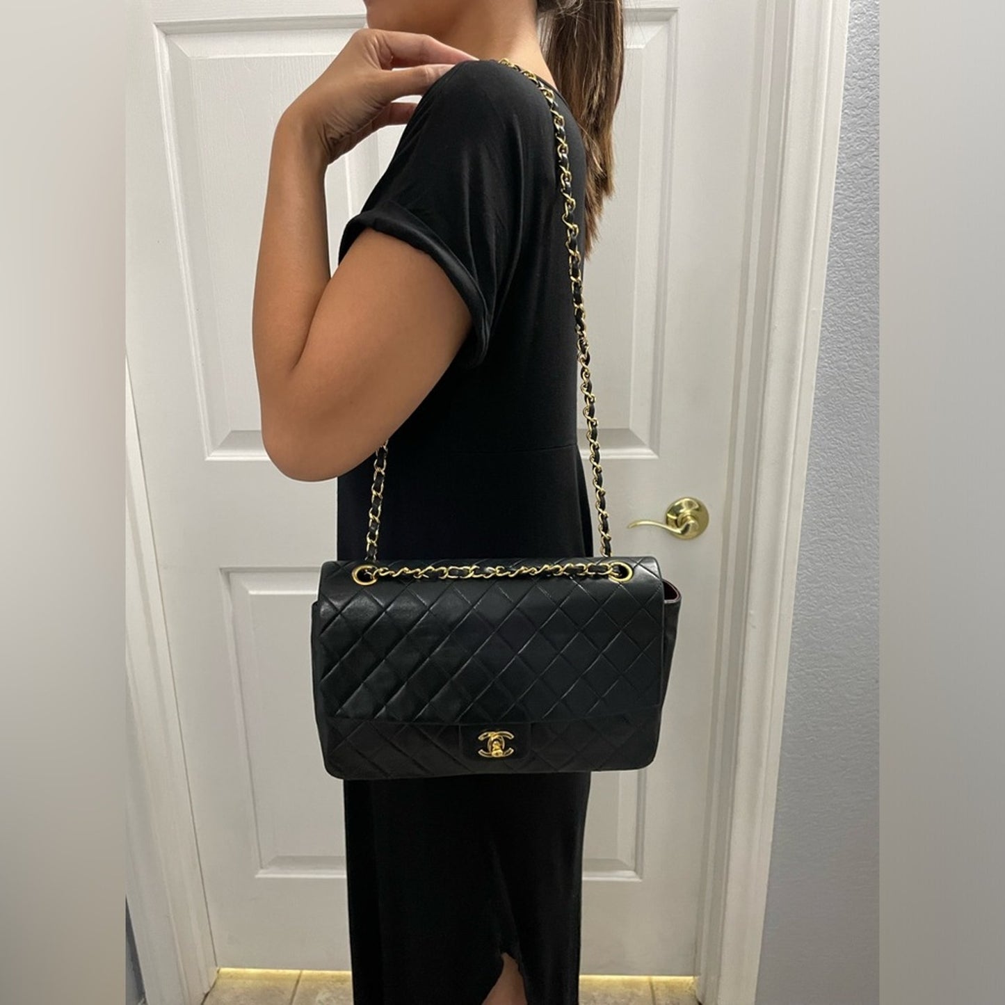 SOLD! Chanel Flap Handbag