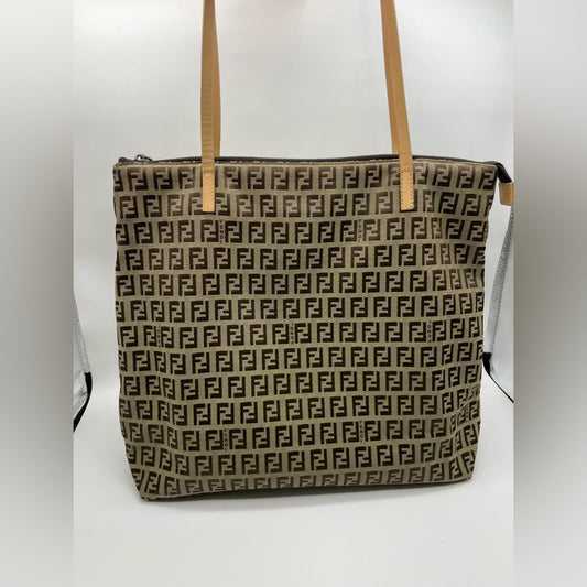 Fendi Zucchino Tote Bag