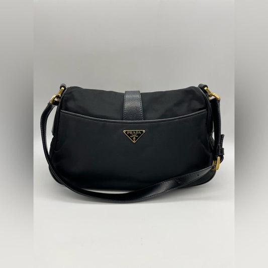 Prada Nylon Tote/Shoulder Bag