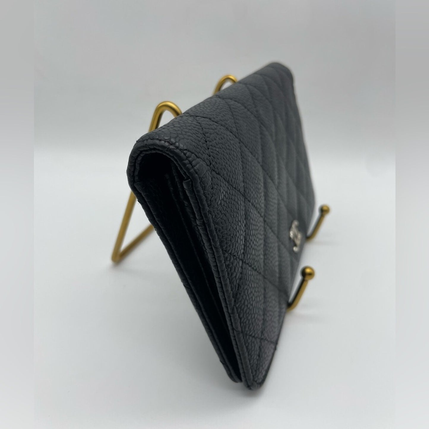 SOLD! Chanel Caviar Bifold Long Wallet