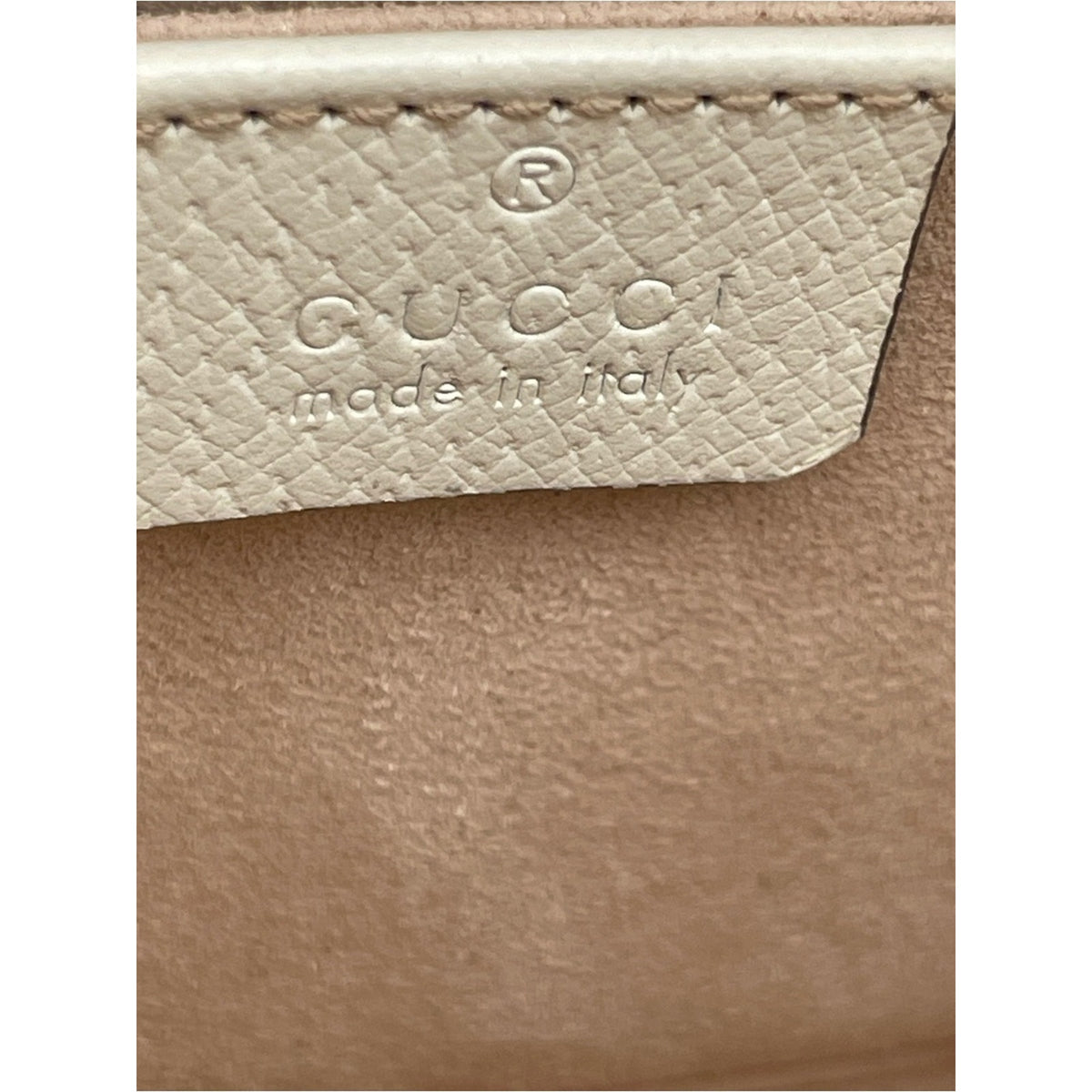 Gucci PVC Leather Flora Crossbody Bag