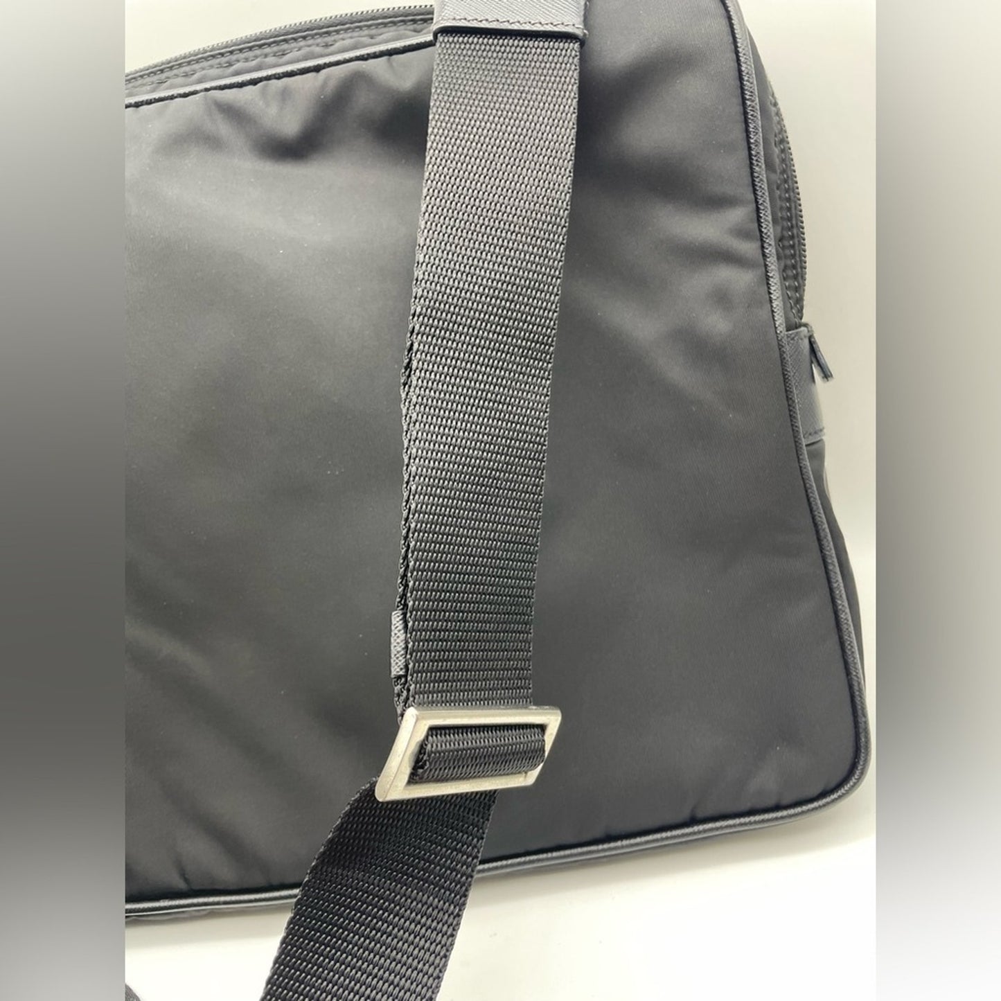 Prada Nylon Crossbody Work Bag
