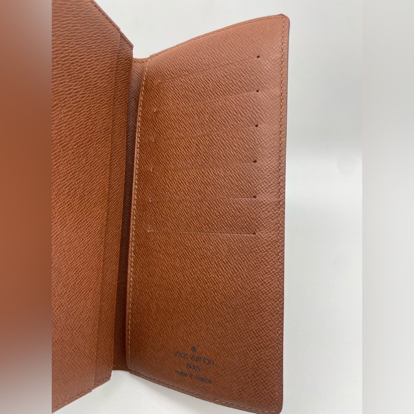 Louis Vuitton Brown Monogram Long Wallet