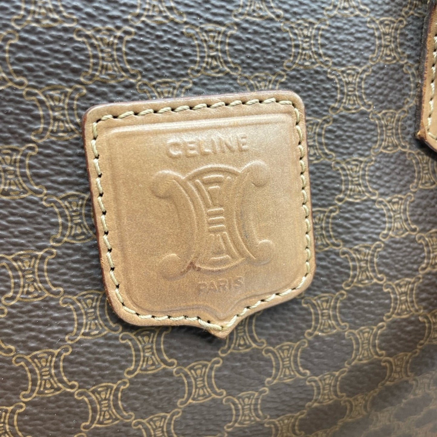 SOLD! Celine Macadam Boston Bag