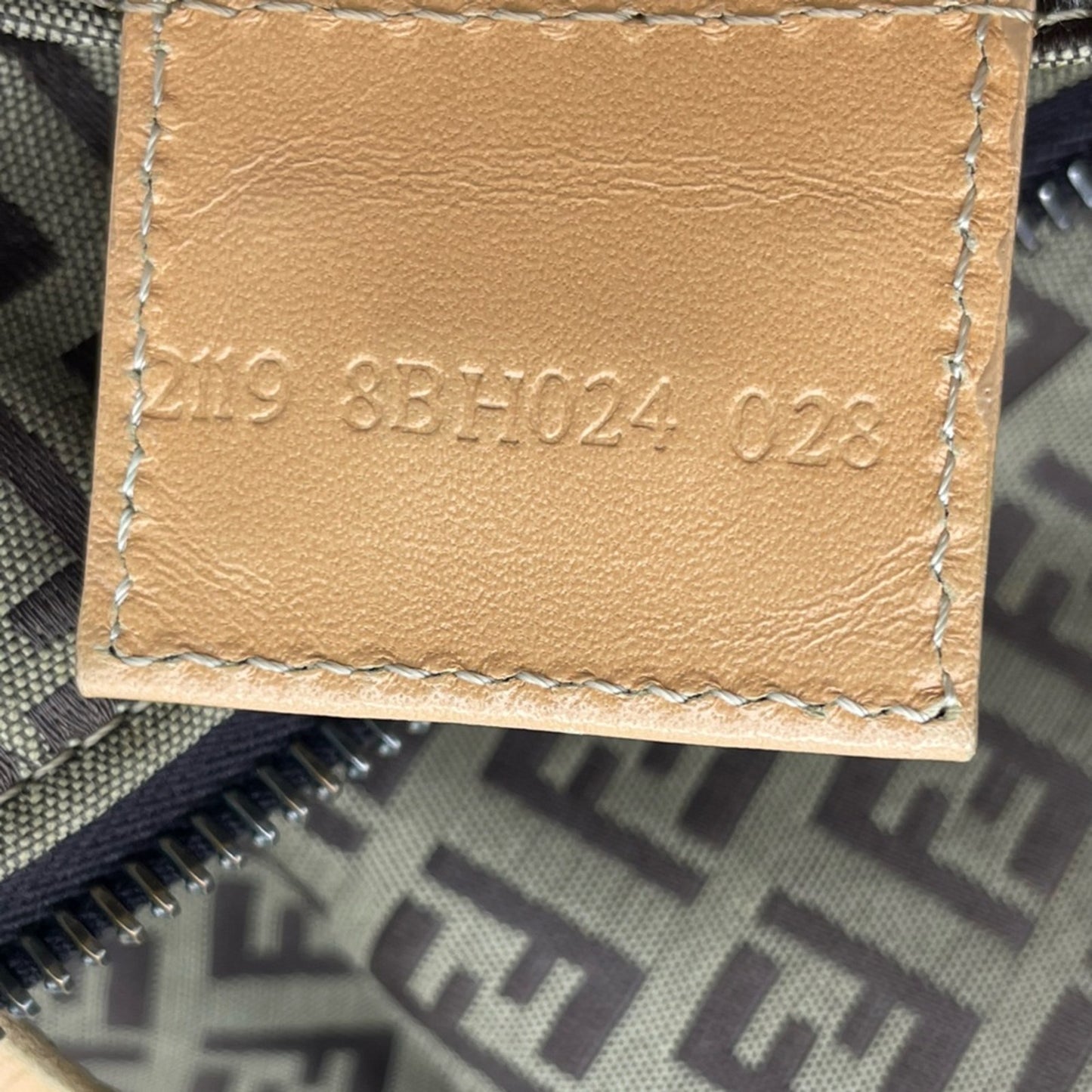 Fendi Zucchino Tote Bag