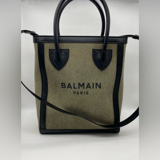 RESERVED! Balmain Canvas Two Way Bag