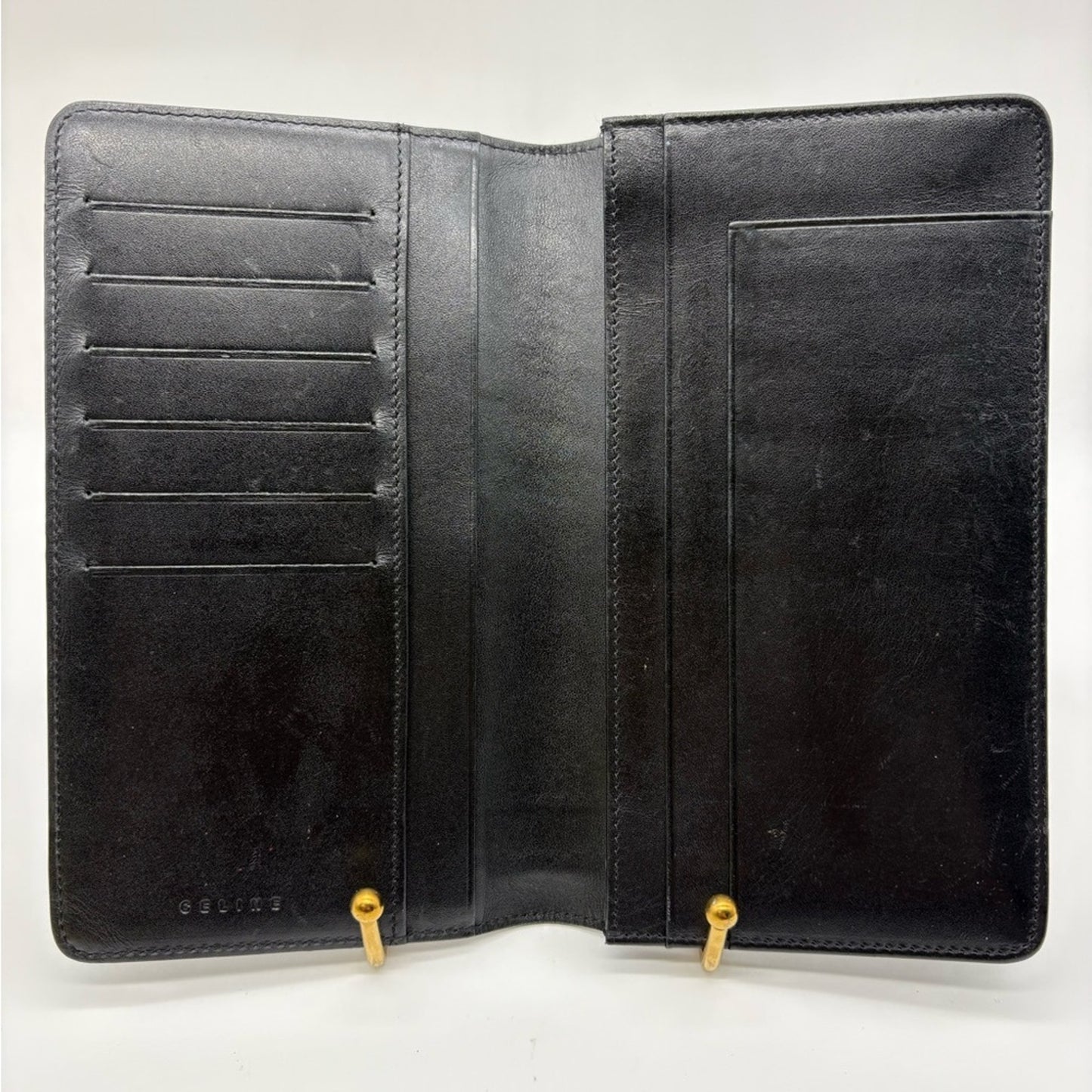 Céline Macadam Checkbook Long Wallet