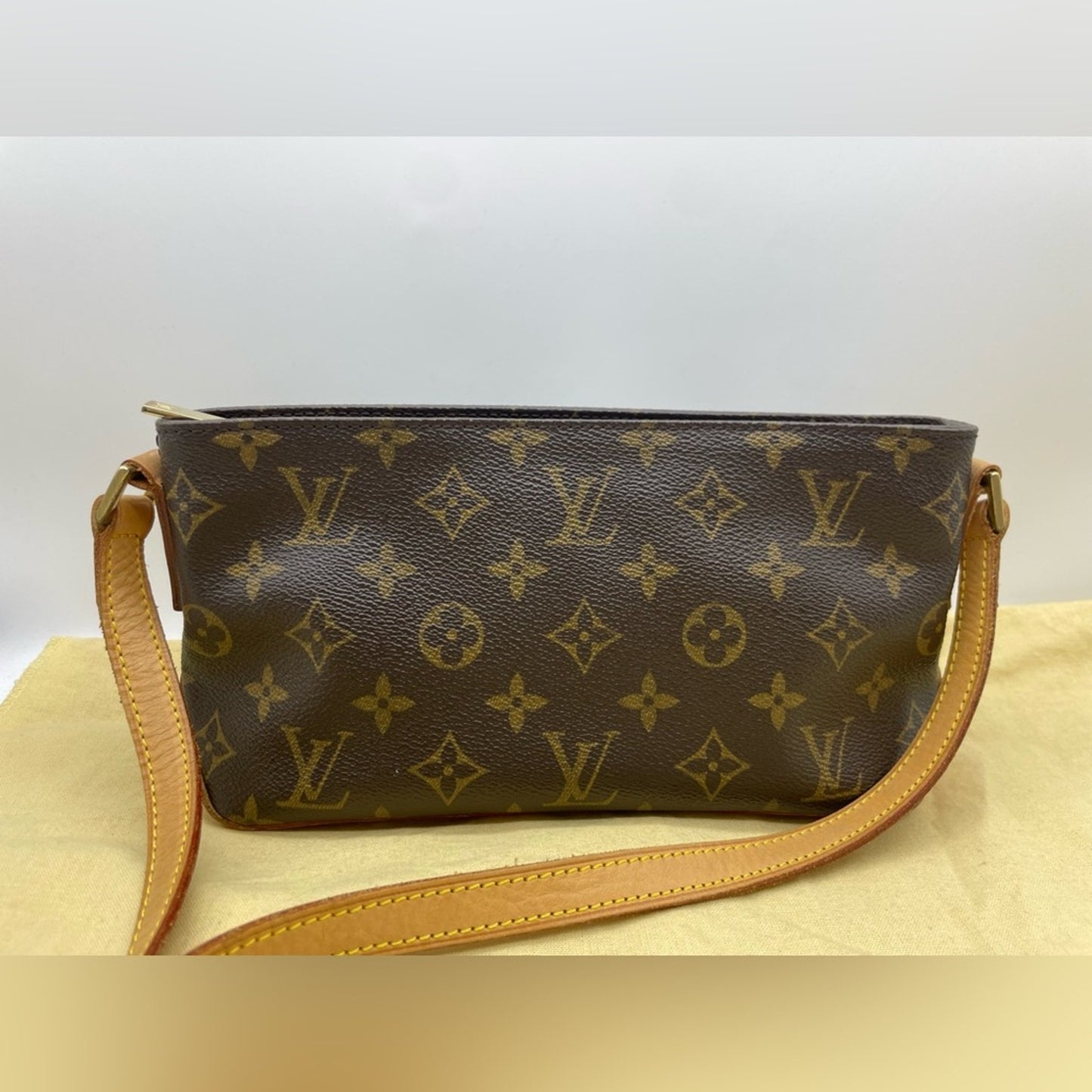 SOLD! Louis Vuitton Monogram Trotteur Crosbody Bag