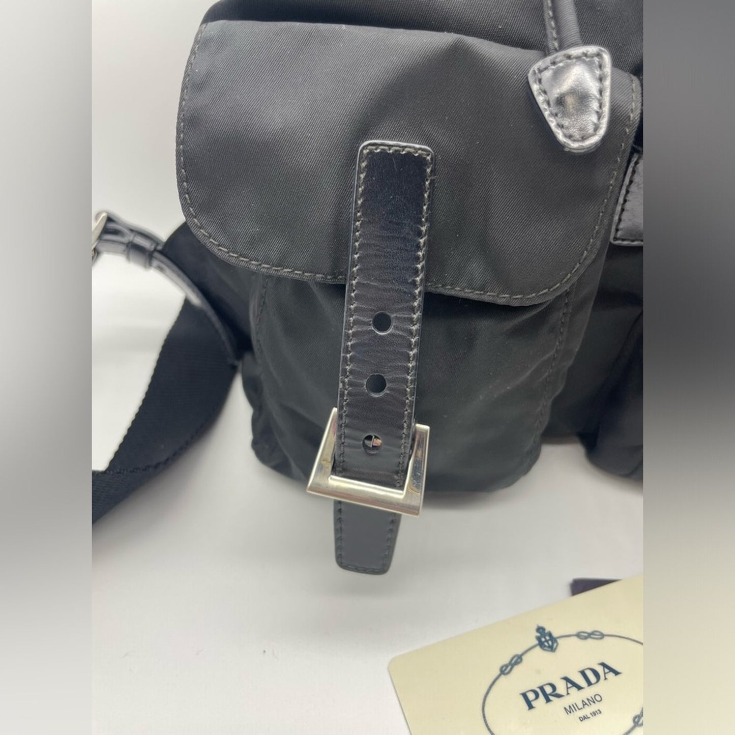 SOLD! Prada Nylon Backpack Bag