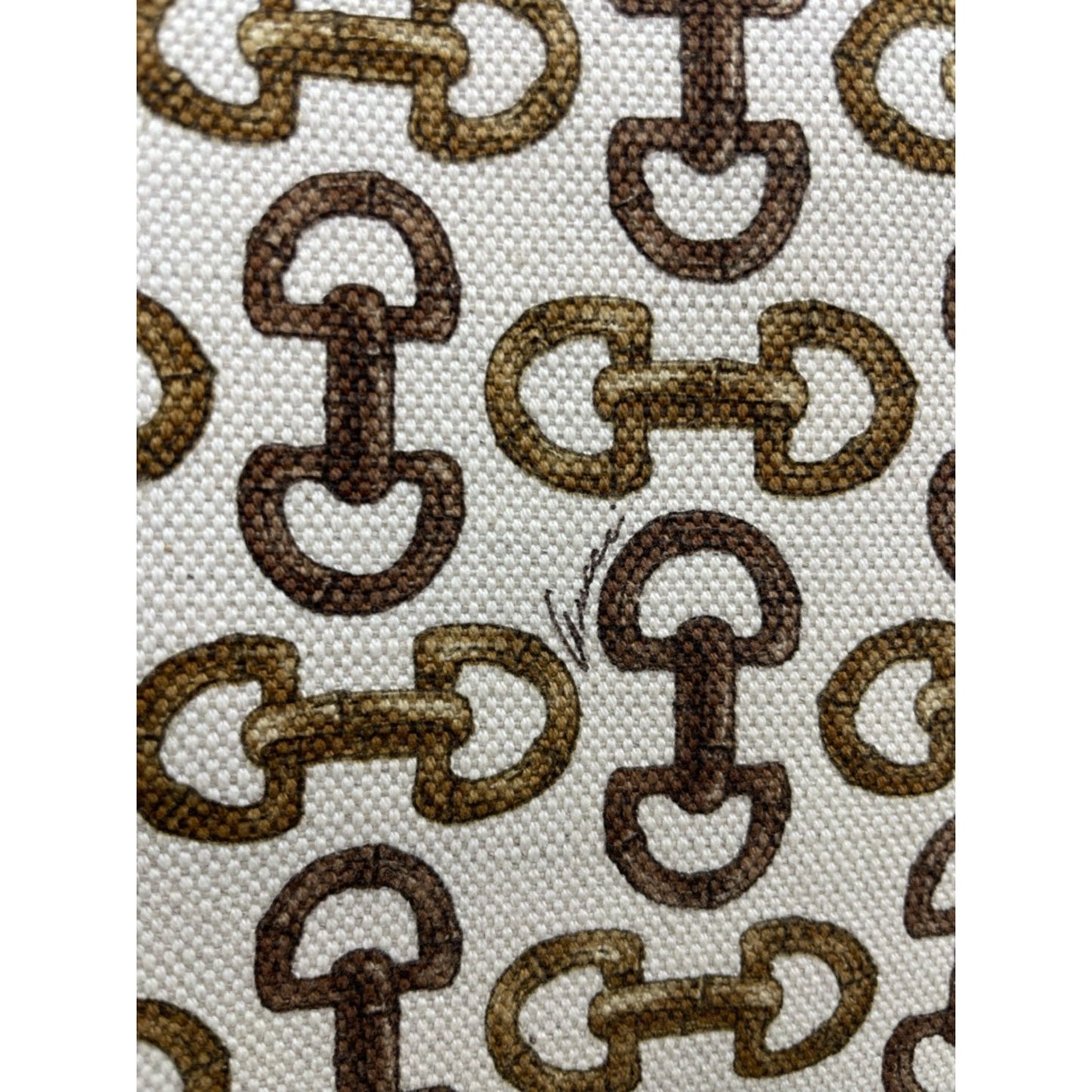 Gucci Canvas Horsebit Tote Bag