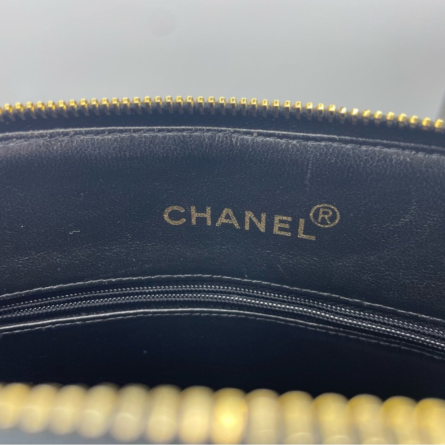 SOLD! Chanel Quilted Patent Leather Shoulder Bag