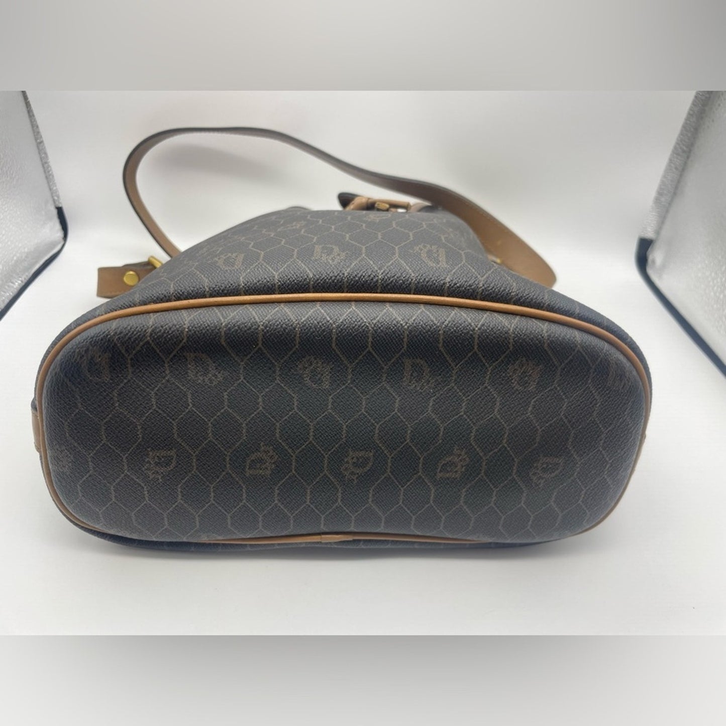 Christian Dior Honeycomb Bucket Sling Bag