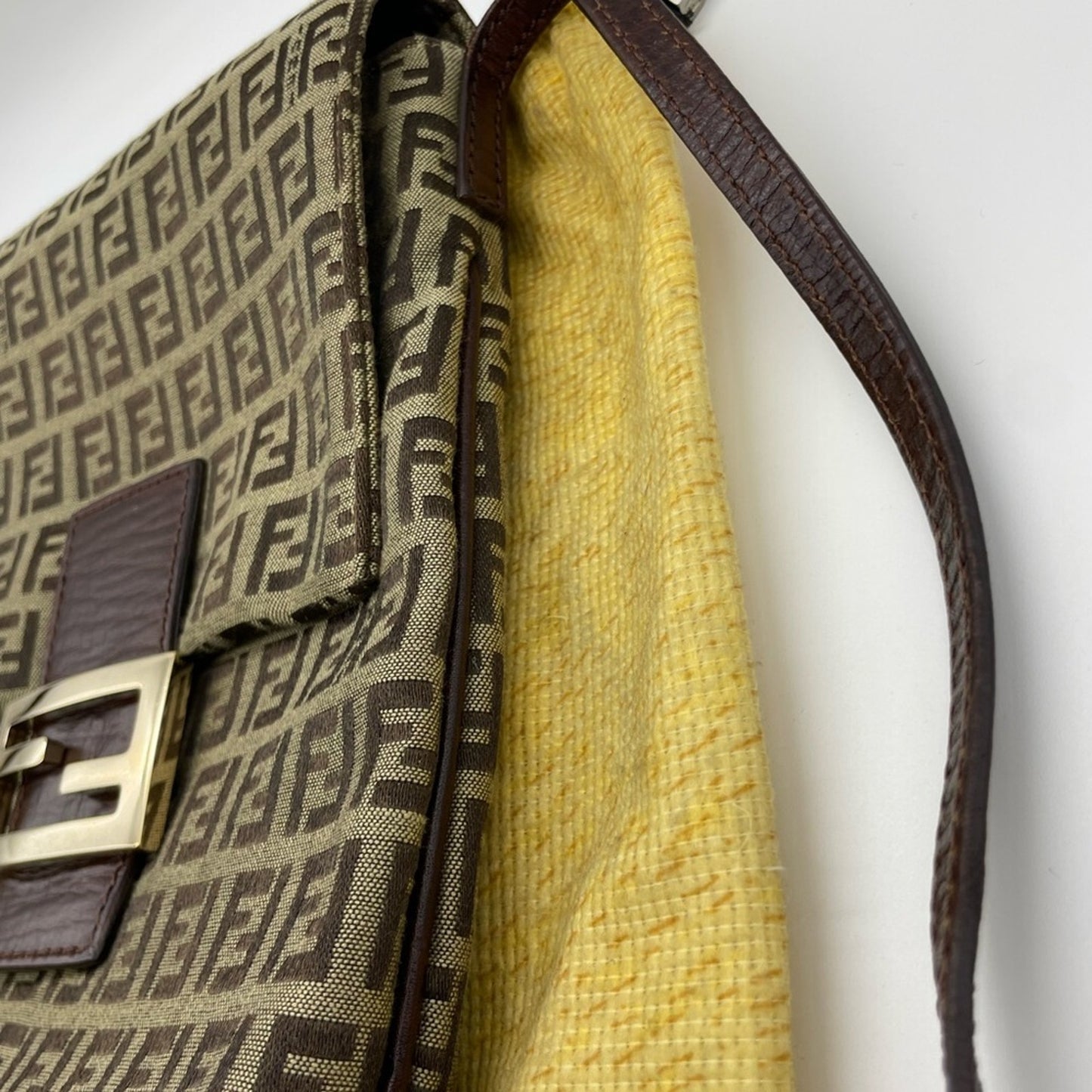 SOLD! Fendi Zucchino Crossbody Bag