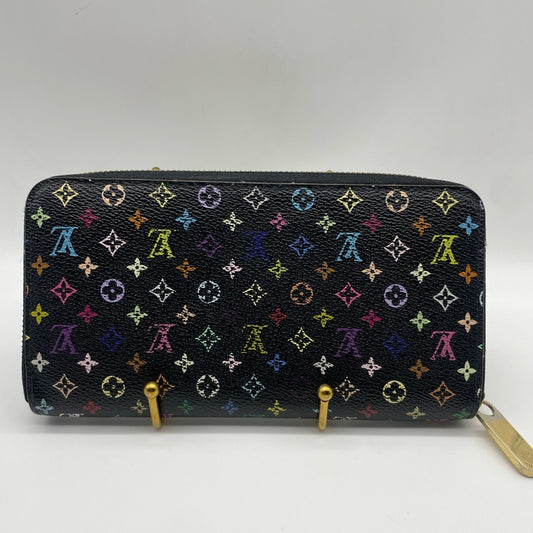 Louis Vuitton Multi Color Long Zippy Wallet