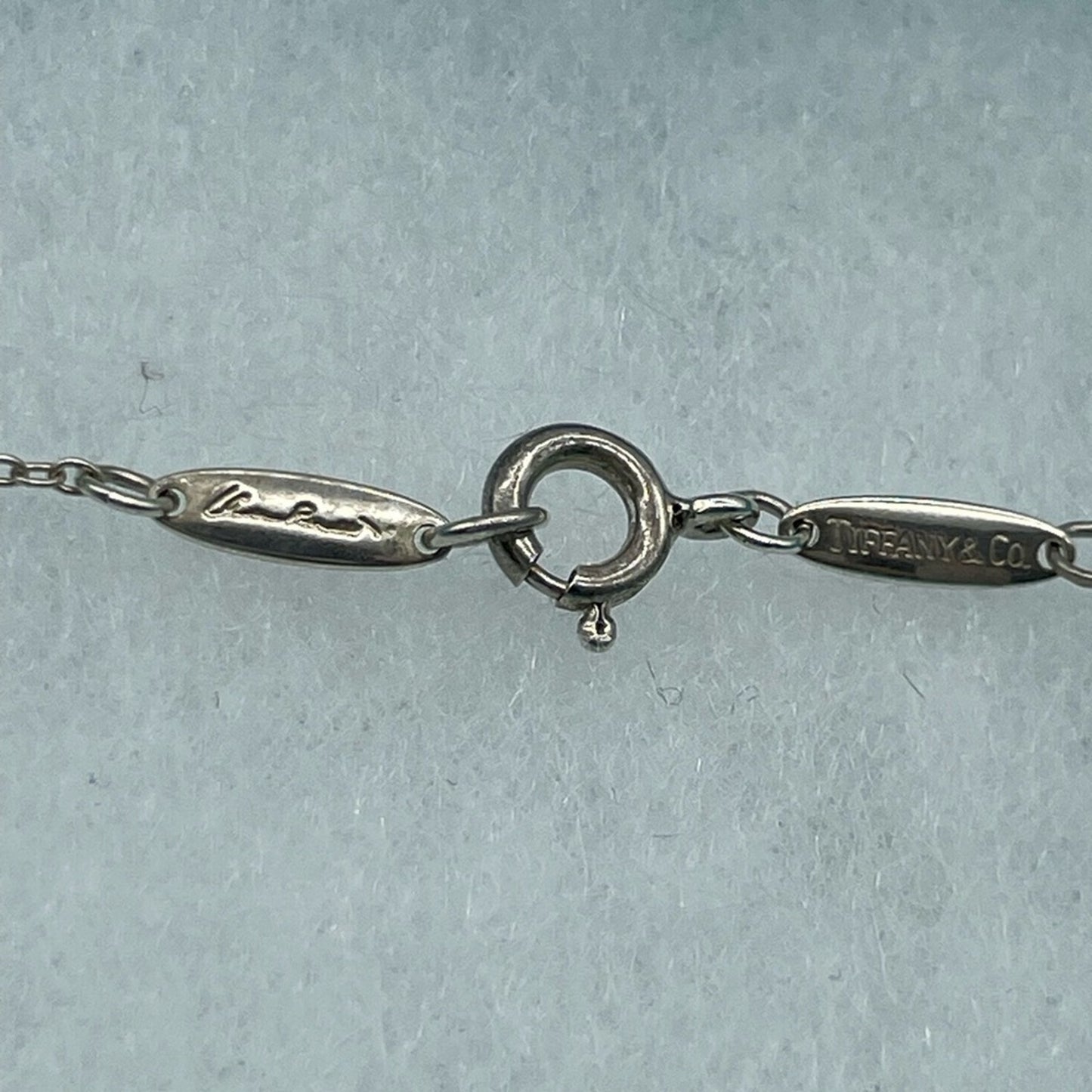 Tiffany and Co Drop Silver 925 Necklace