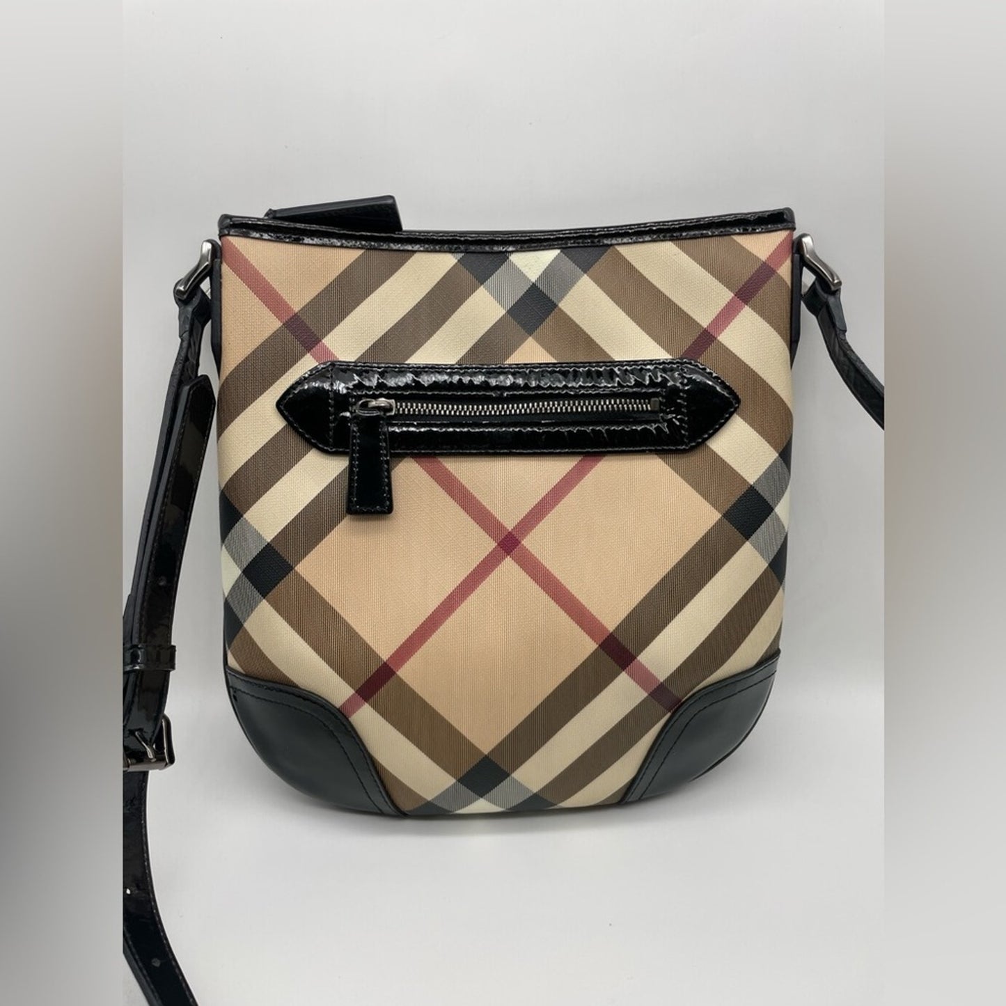 Preloved Burberry Nova Print Sling/Crossbody Bag