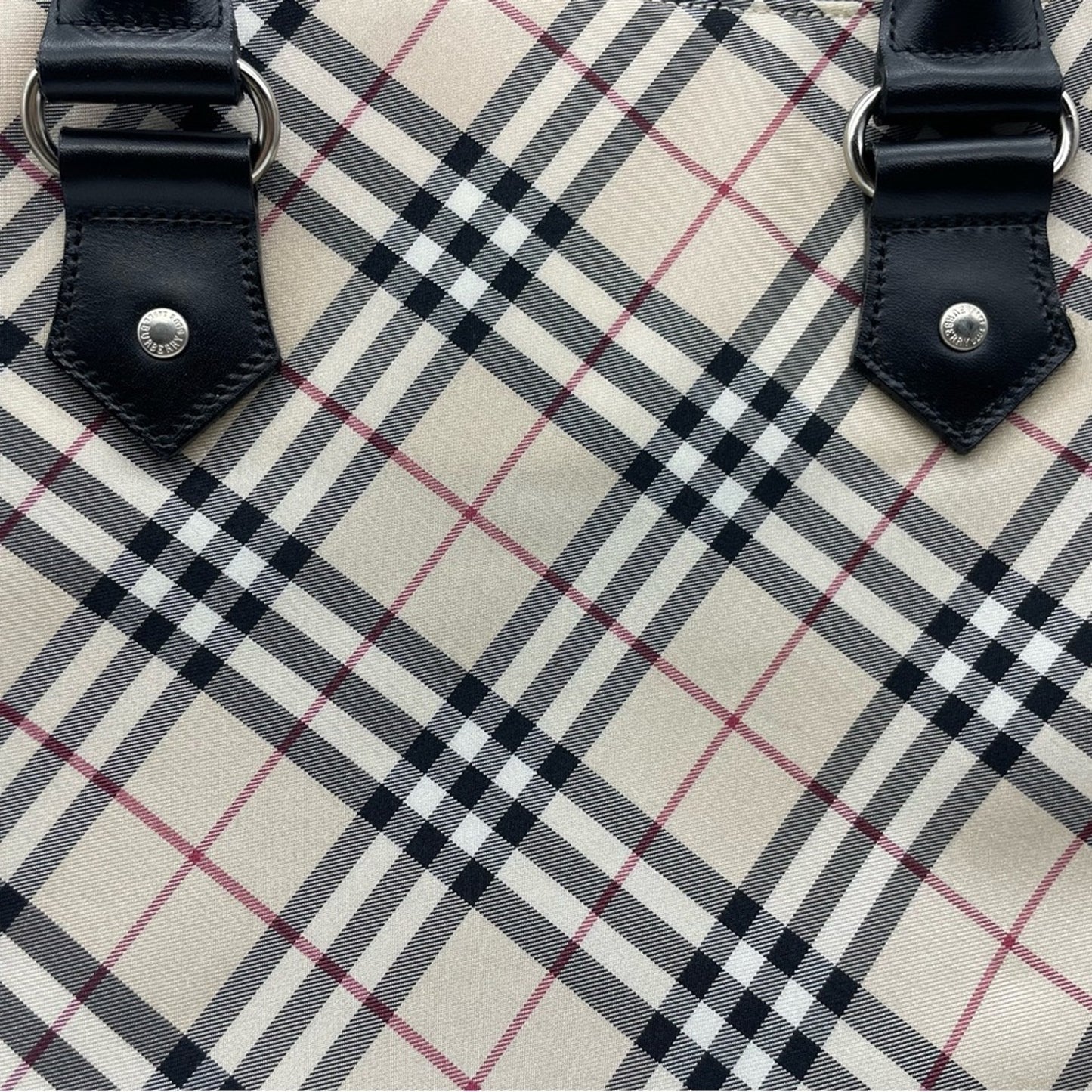 SOLD! Burberry Nova Print Handbag