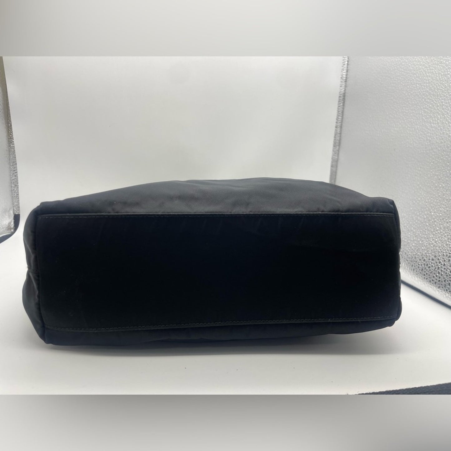Prada Black Nylon Tote Bag