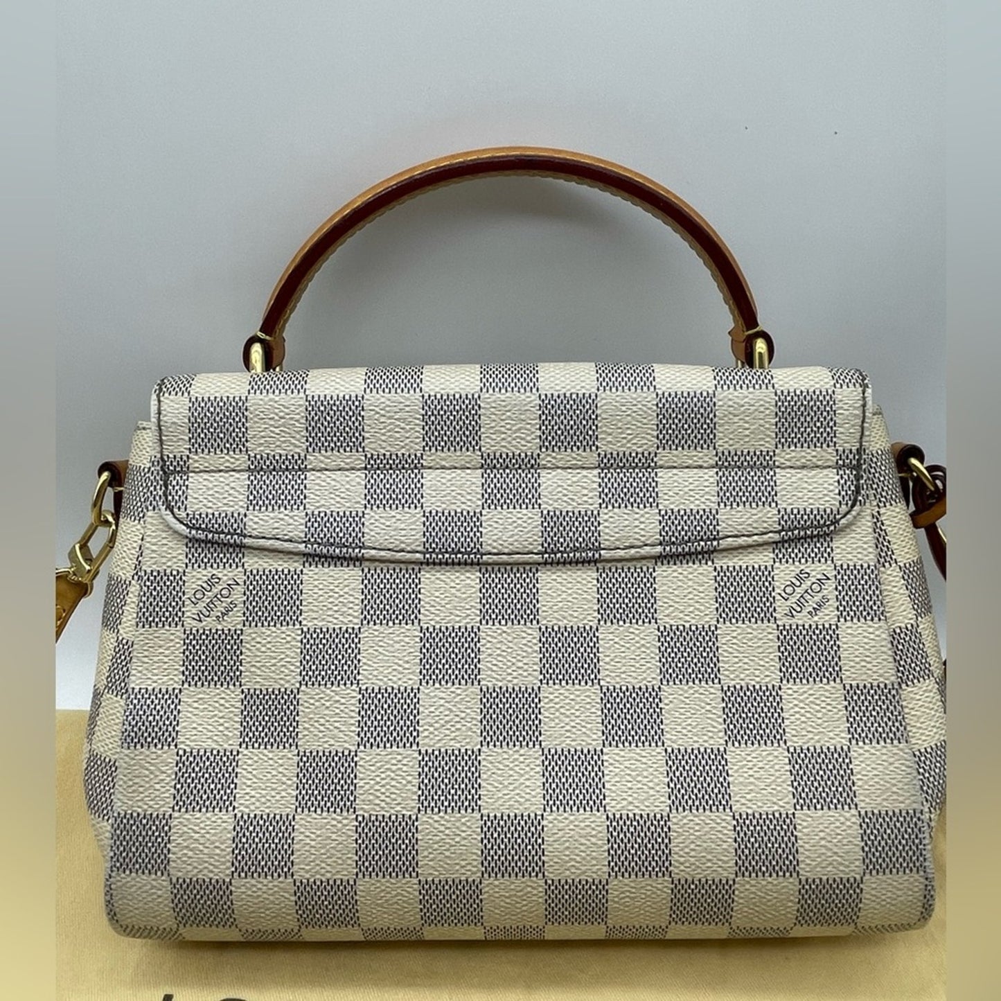 Louis Vuitton Damier Azur Croisette Two Way Bag