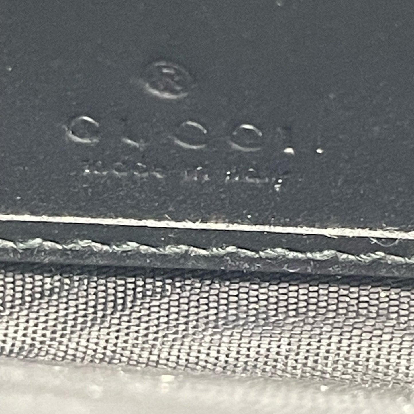 Gucci PVC Leather Sherryline Long Zippy Wallet