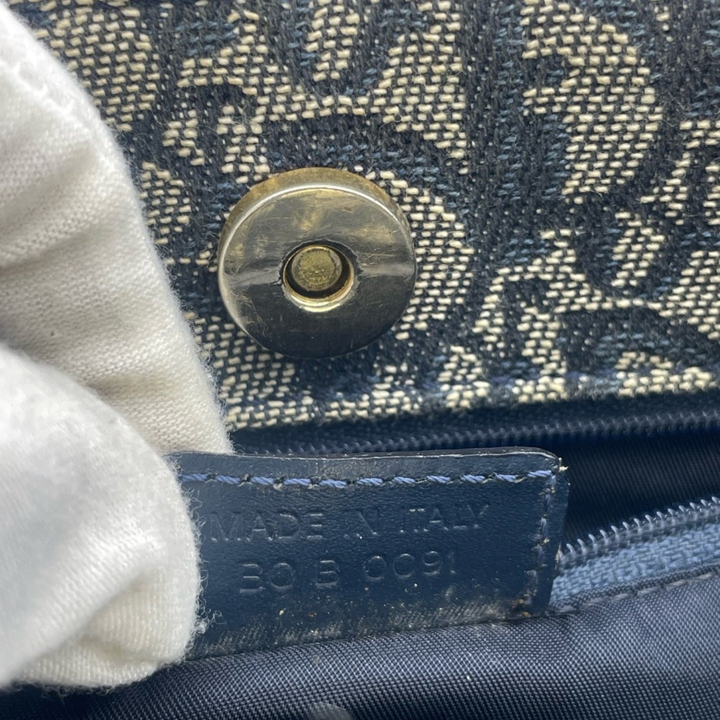 SOLD! Christian Dior Oblique Top Handle Bag