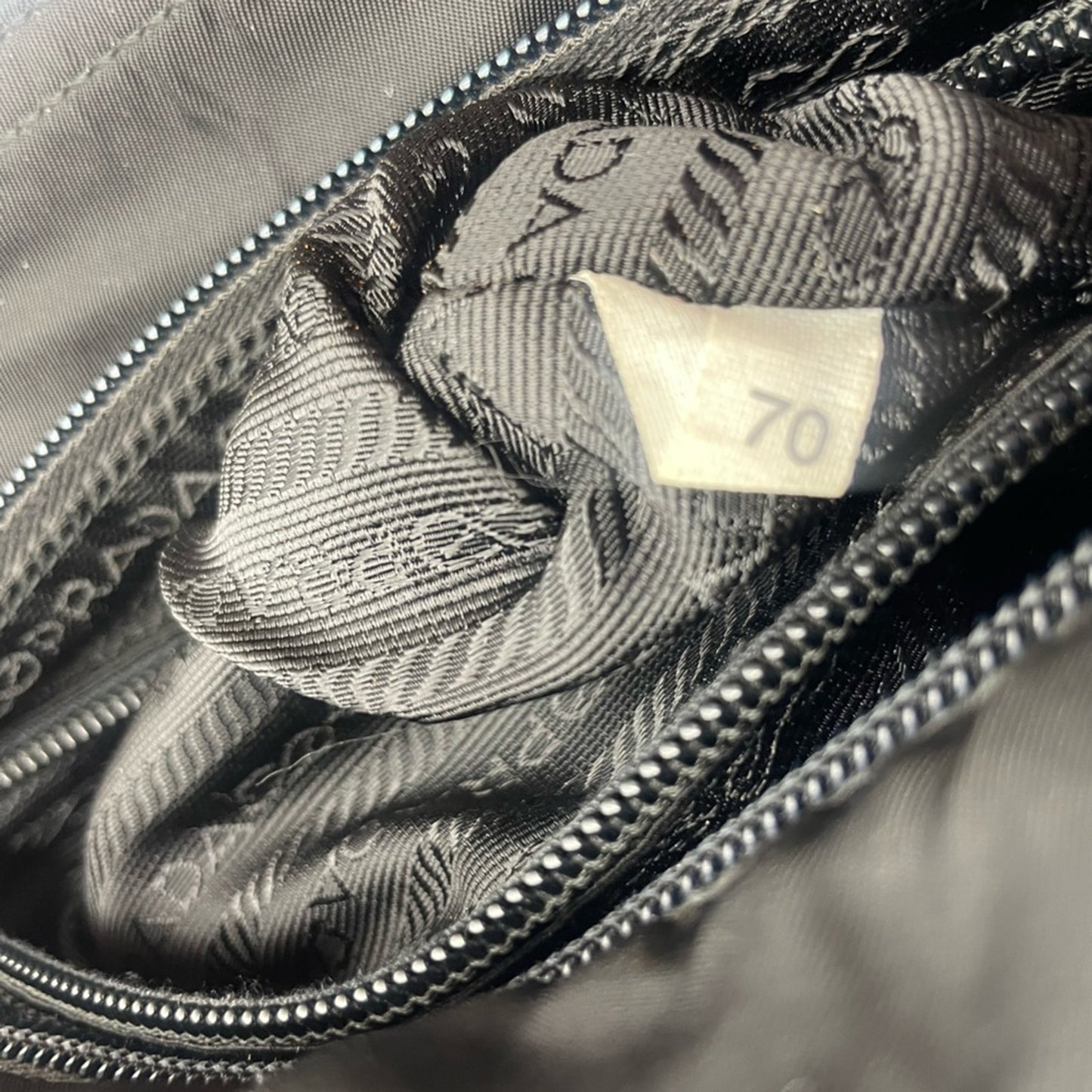 Prada Black Nylon Tote Bag