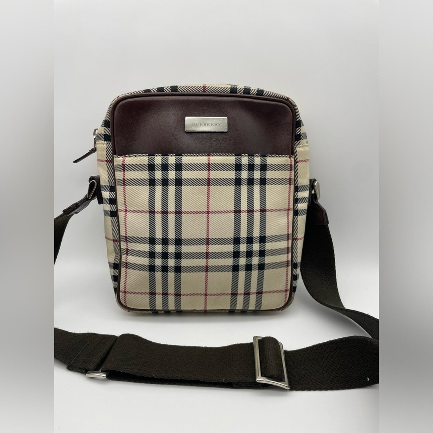SOLD! Burberry Nova Print Sling Bag
