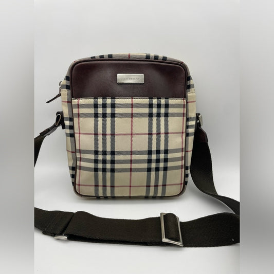 SOLD! Burberry Nova Print Sling Bag