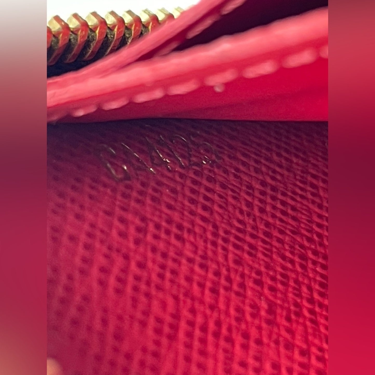Louis Vuitton Damier Clemence Long Wallet