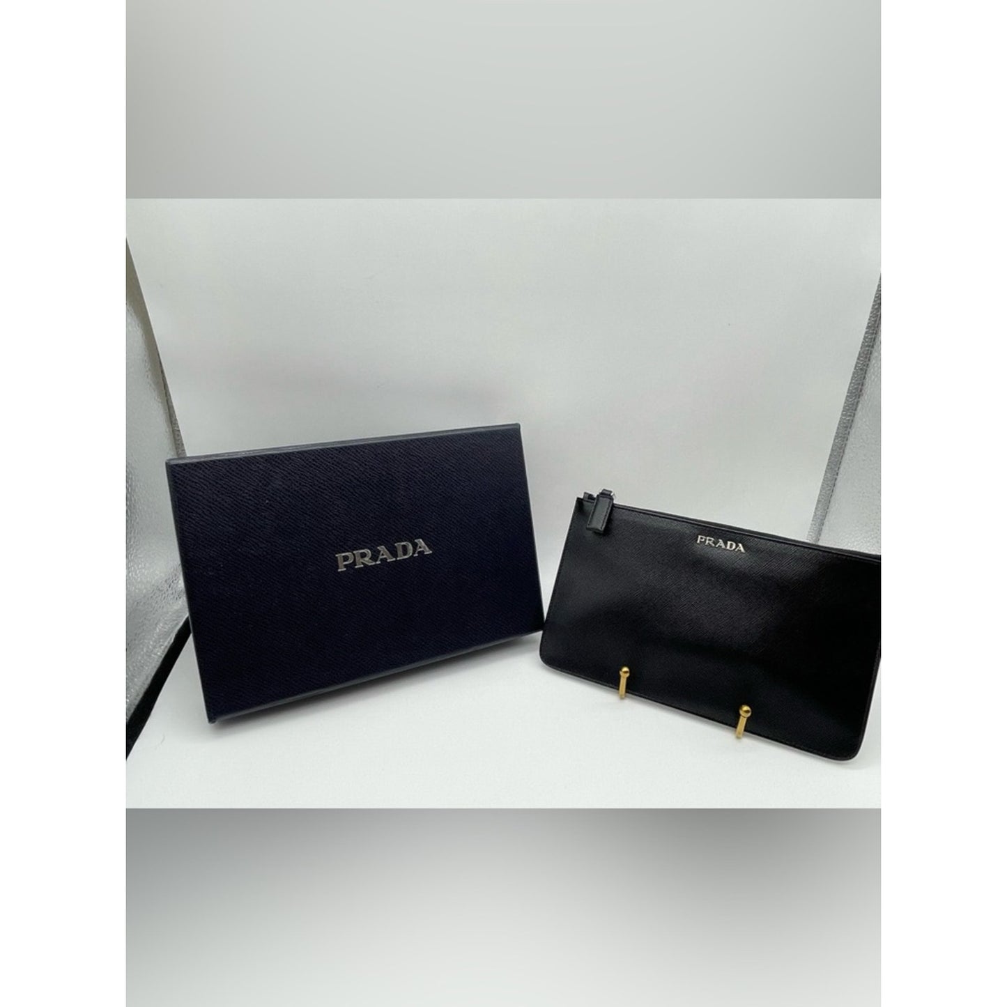 Prada Saffiano Leather Pouch