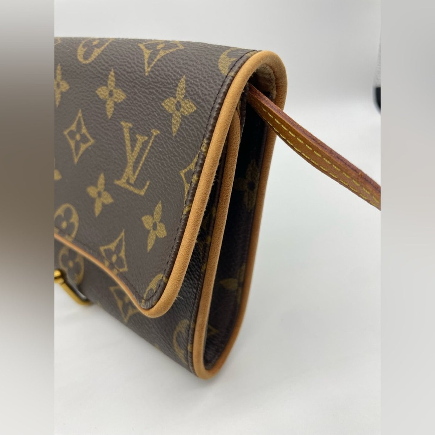 SOLD! Louis Vuitton Monogram Twin Pochette Sling Bag