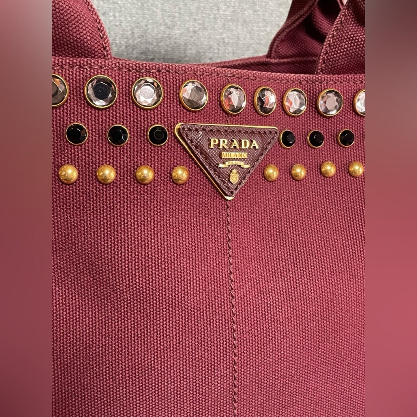 Prada Canapa Two Way Bag
