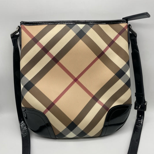 Preloved Burberry Nova Print Sling/Crossbody Bag