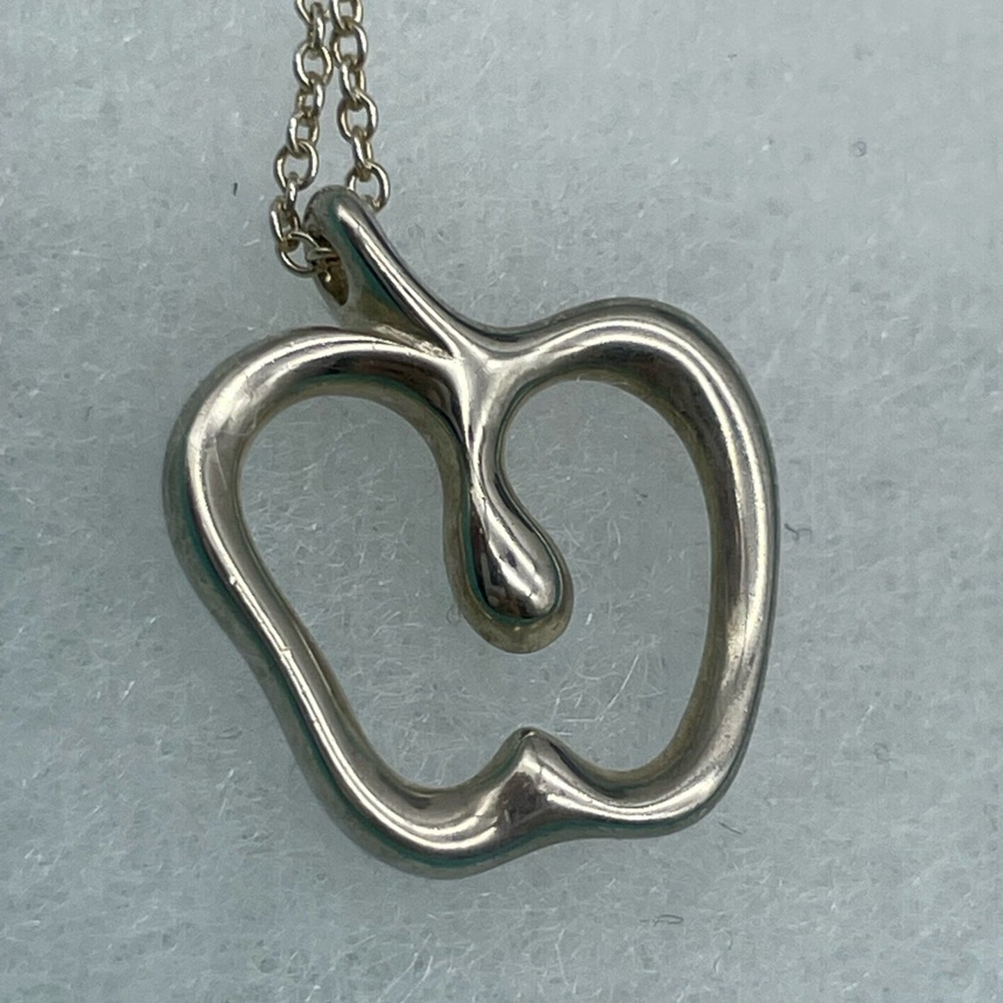 Preloved Tiffany and Co Apple Silver 925 Necklace