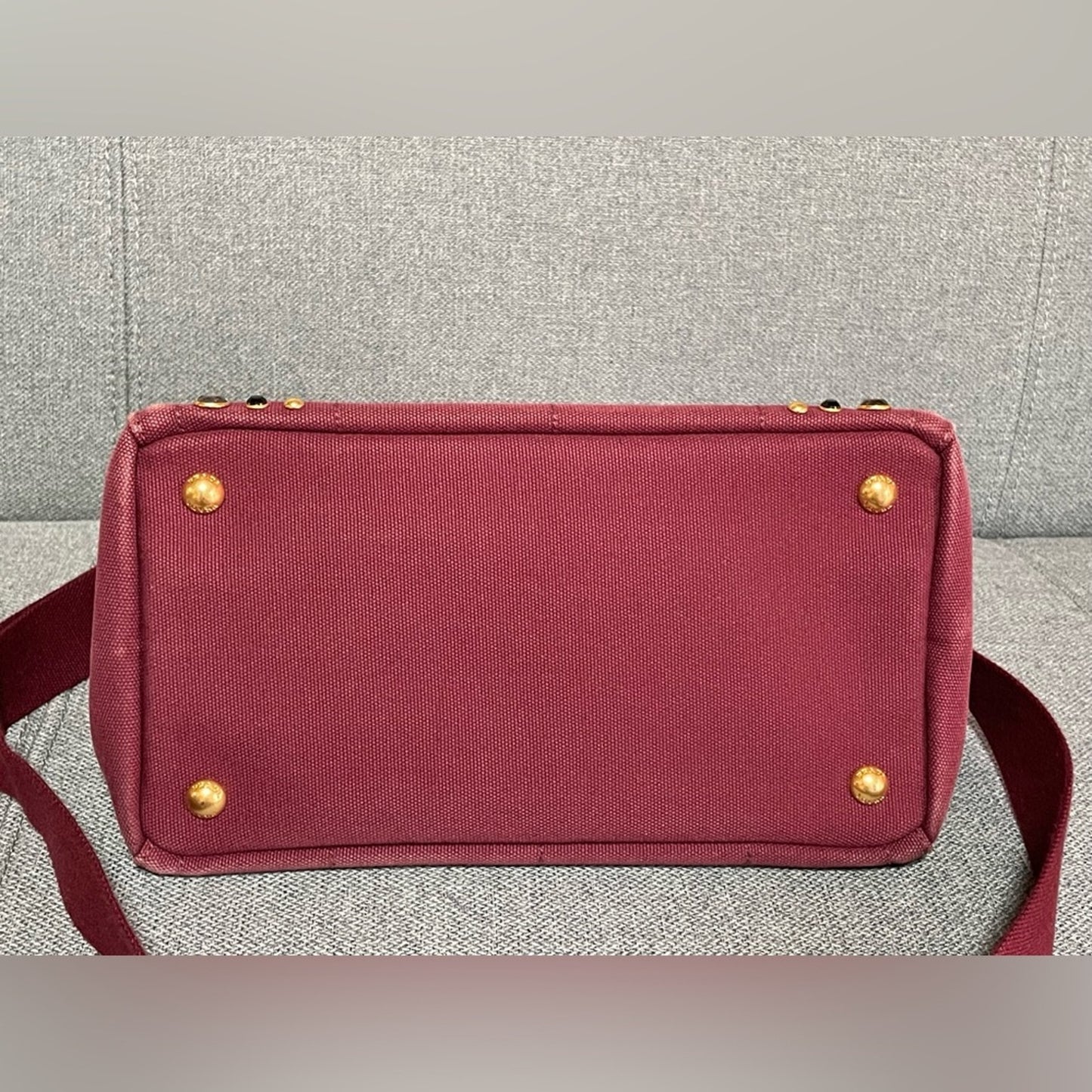 Prada Canapa Two Way Bag