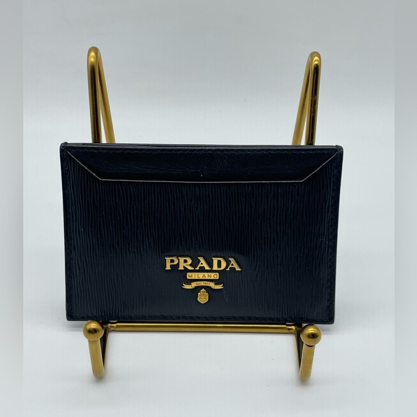 Prada Leather Card Case Wallet