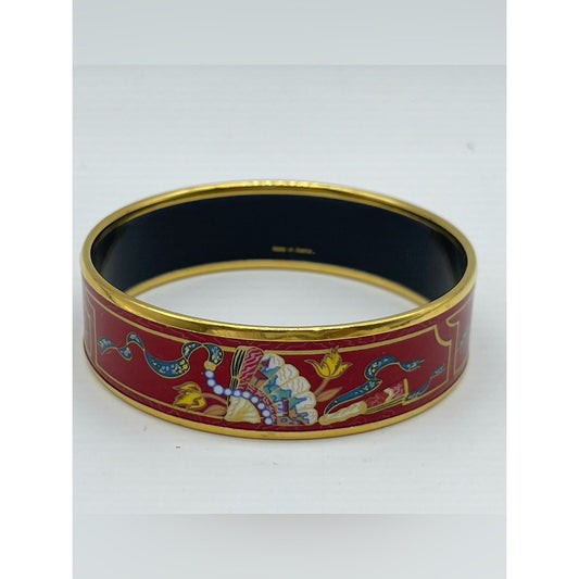Hermes Enamel Bangle