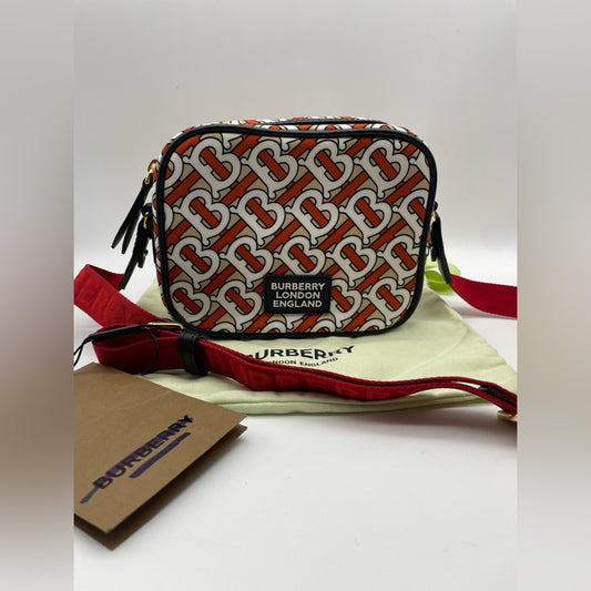 Burberry Camera Print Sling/Crossbody Bag