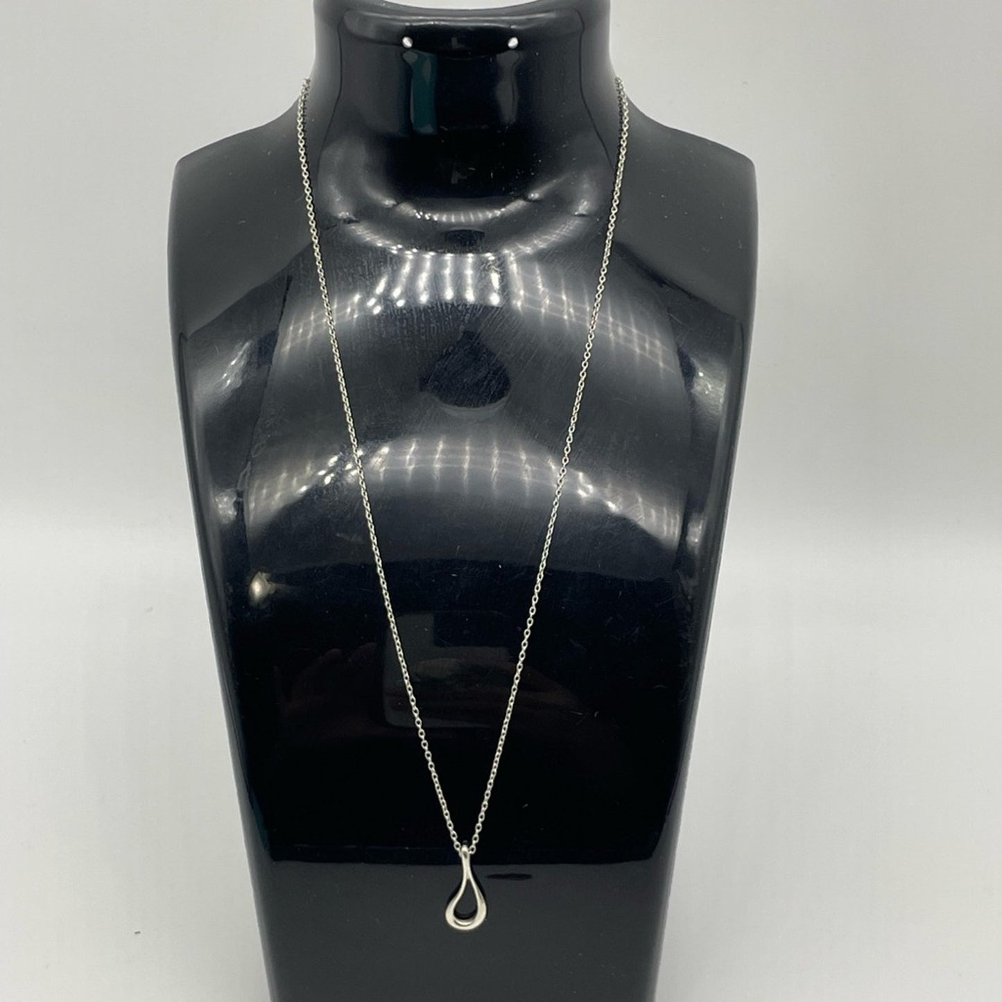 Tiffany and Co Drop Silver 925 Necklace