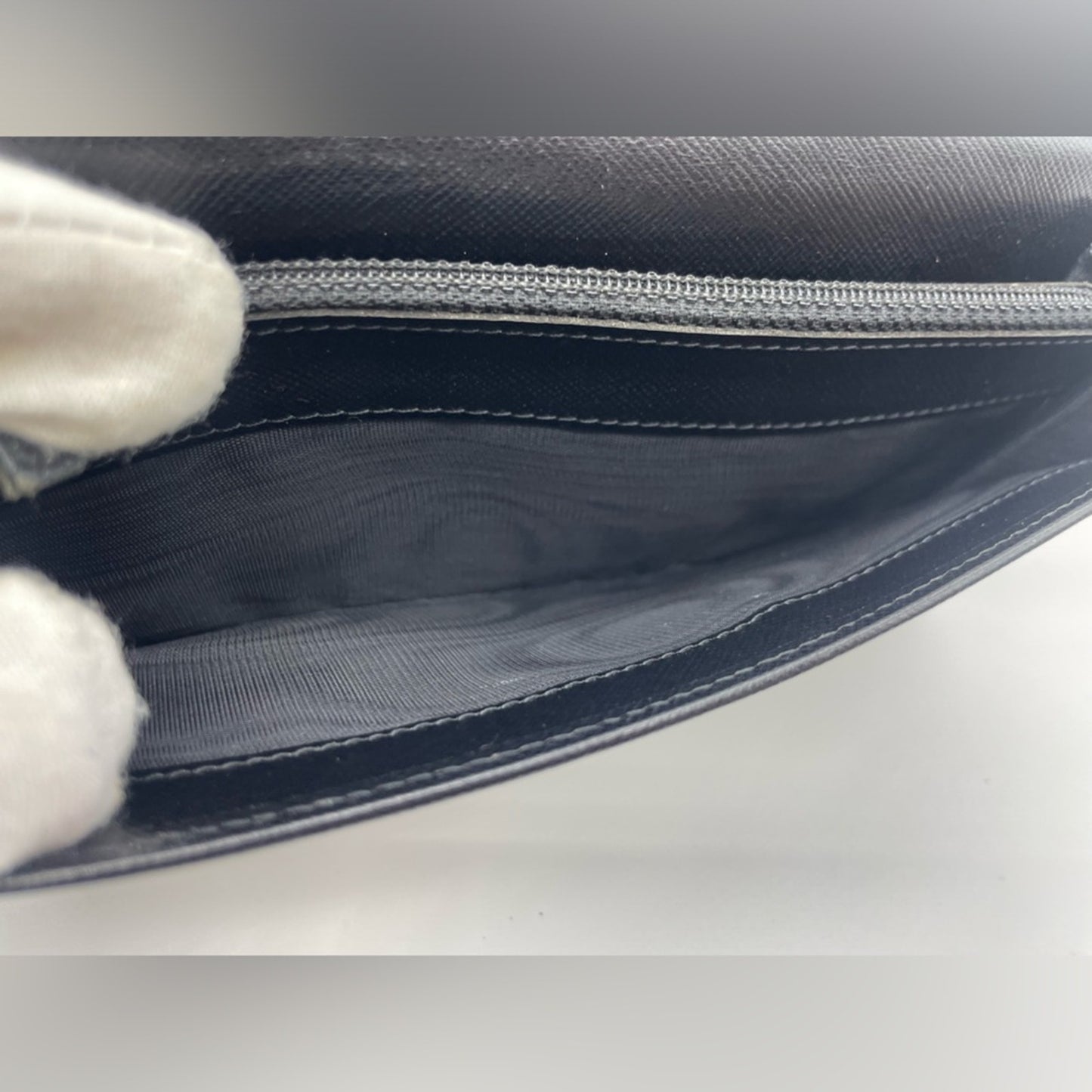 SOLD! Prada Saffiano Leather Bifold Wallet