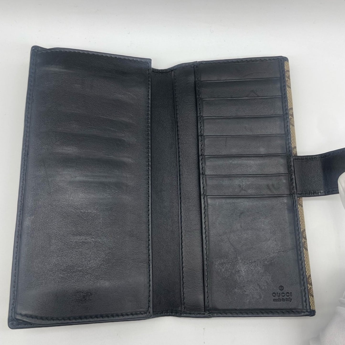 Gucci Canvas Long Wallet