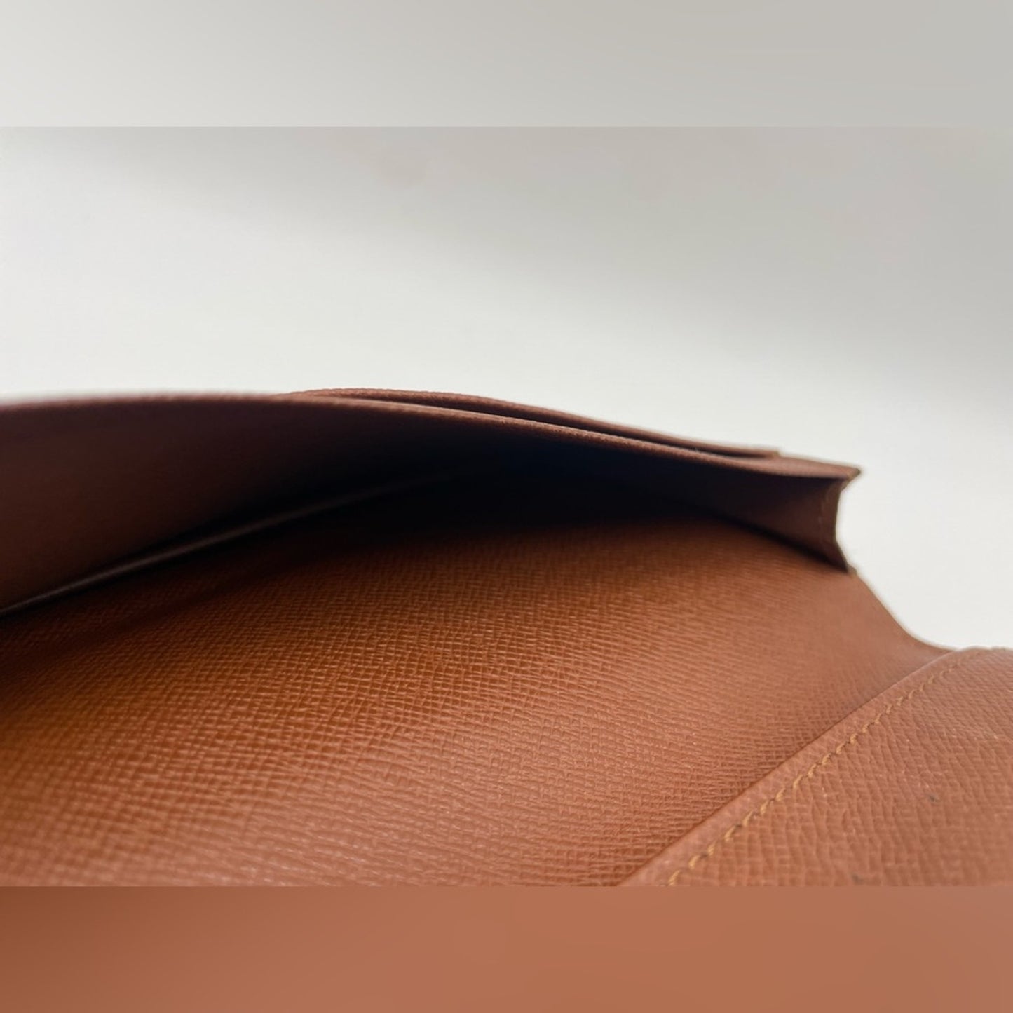 Louis Vuitton Brown Monogram Long Wallet