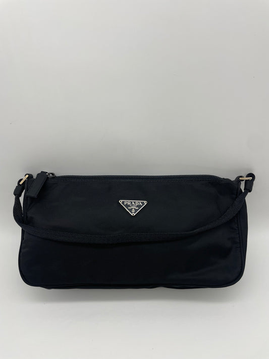 Prada Pochette Nylon Handbag