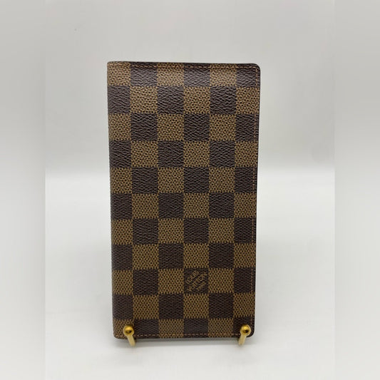 Louis Vuitton Damier Checkbook Long Wallet