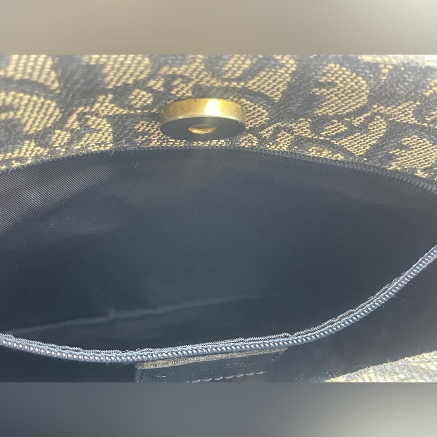 SOLD! Christian Dior Oblique Top Handle Bag