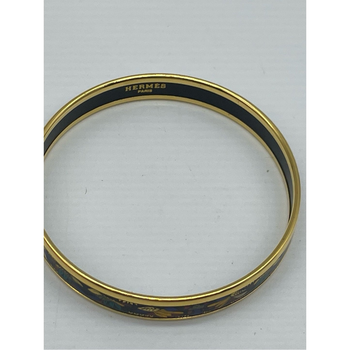 Hermes Enamel Bangle
