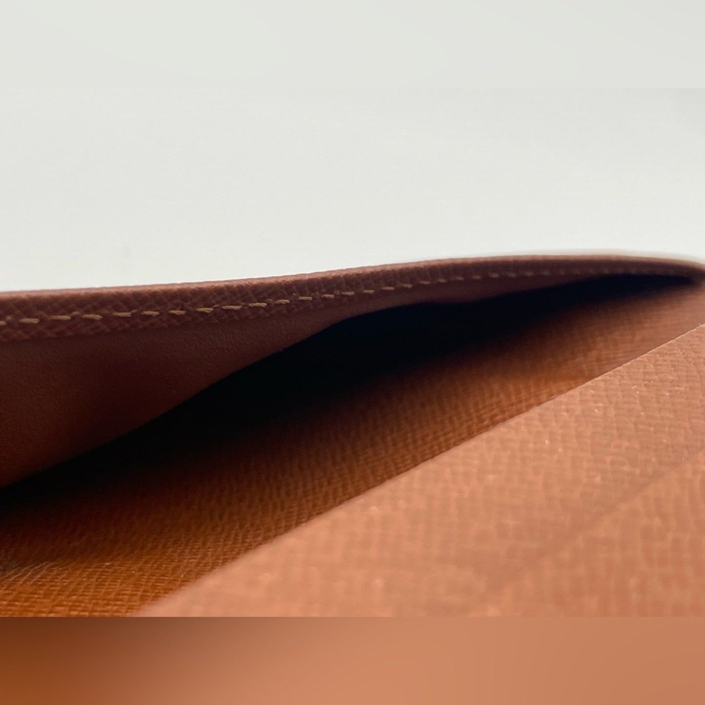 Louis Vuitton Brown Monogram Long Wallet