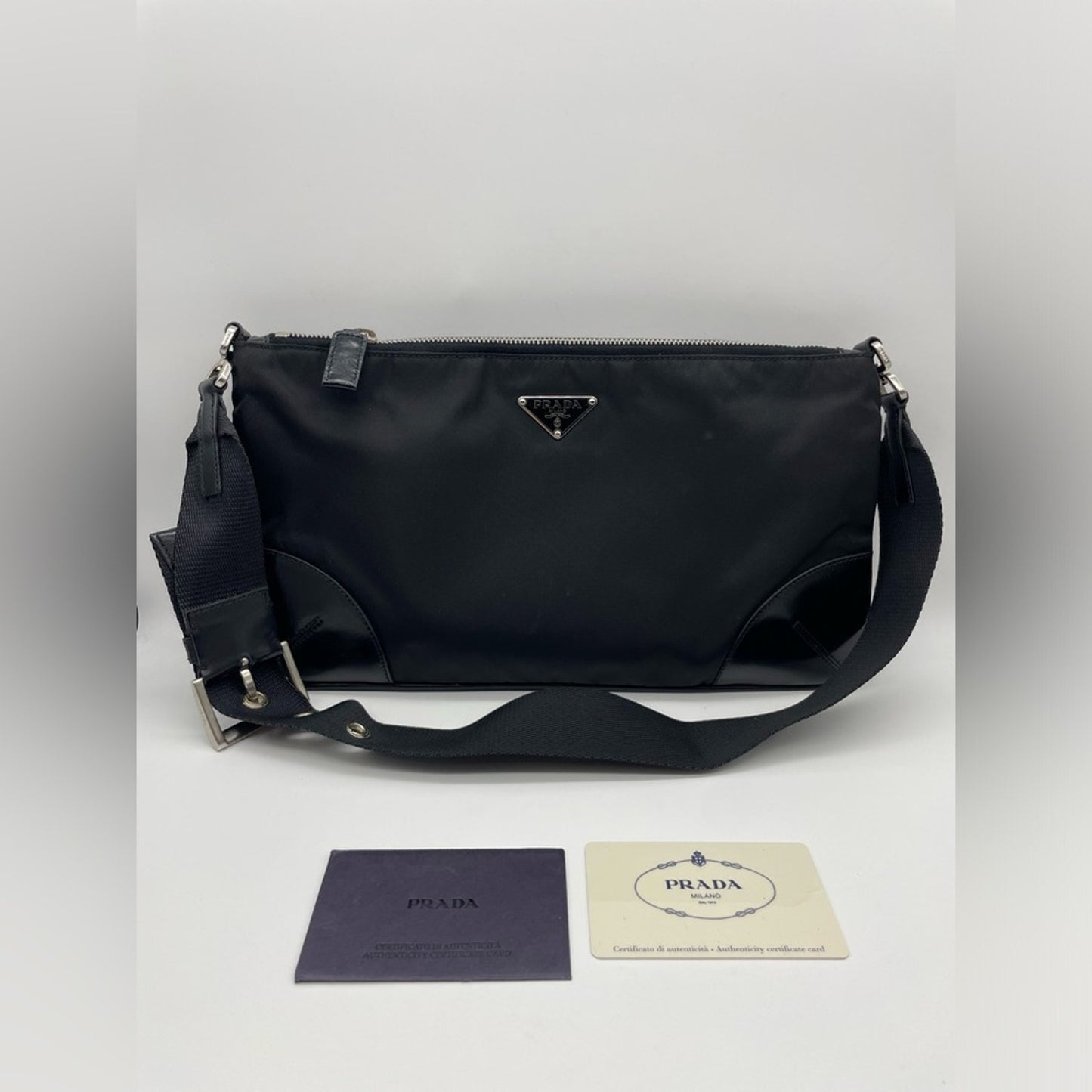 SOLD! Prada Nylon Shoulder Bag